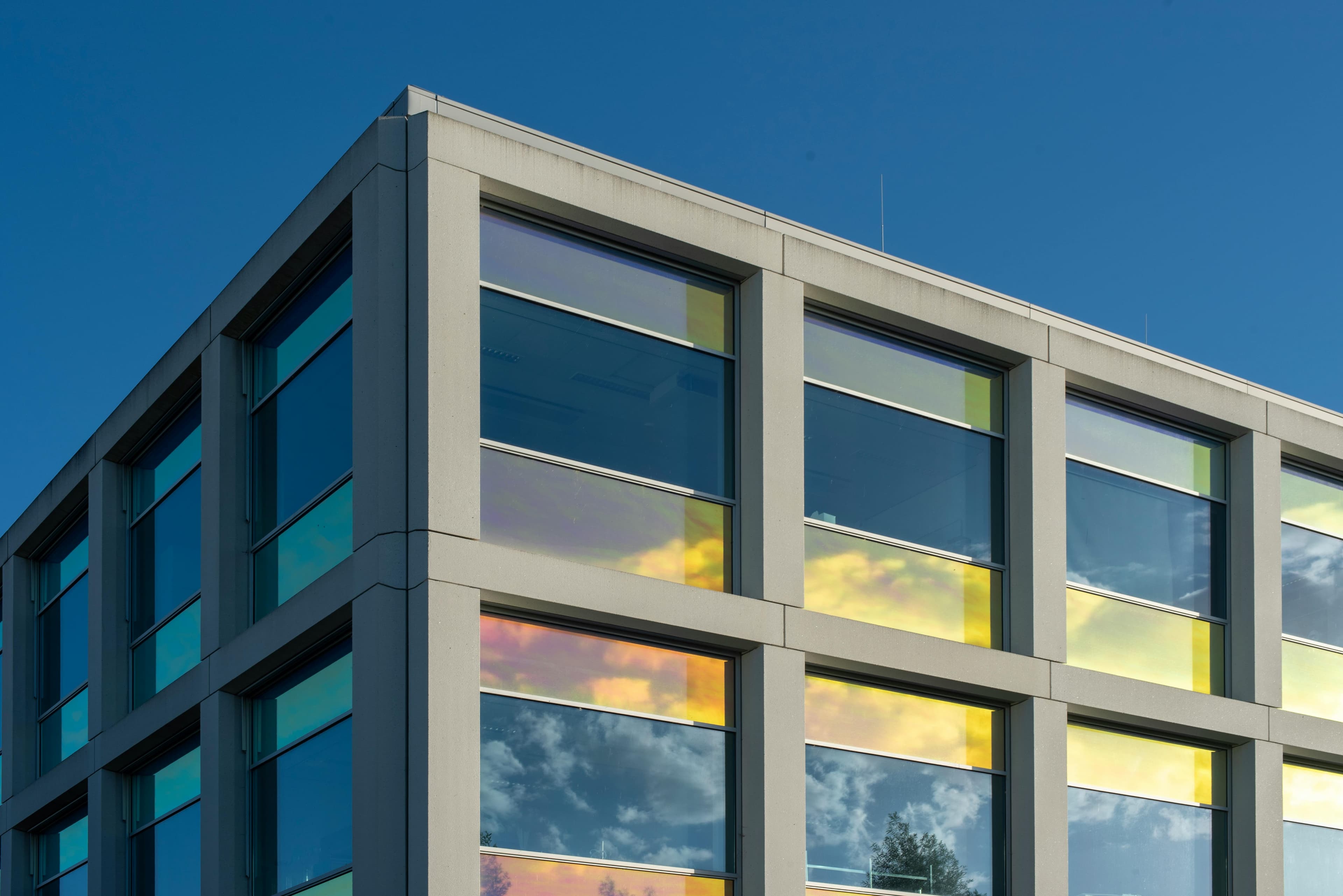 Modern office building
